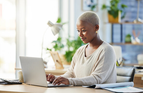Woman on her laptop