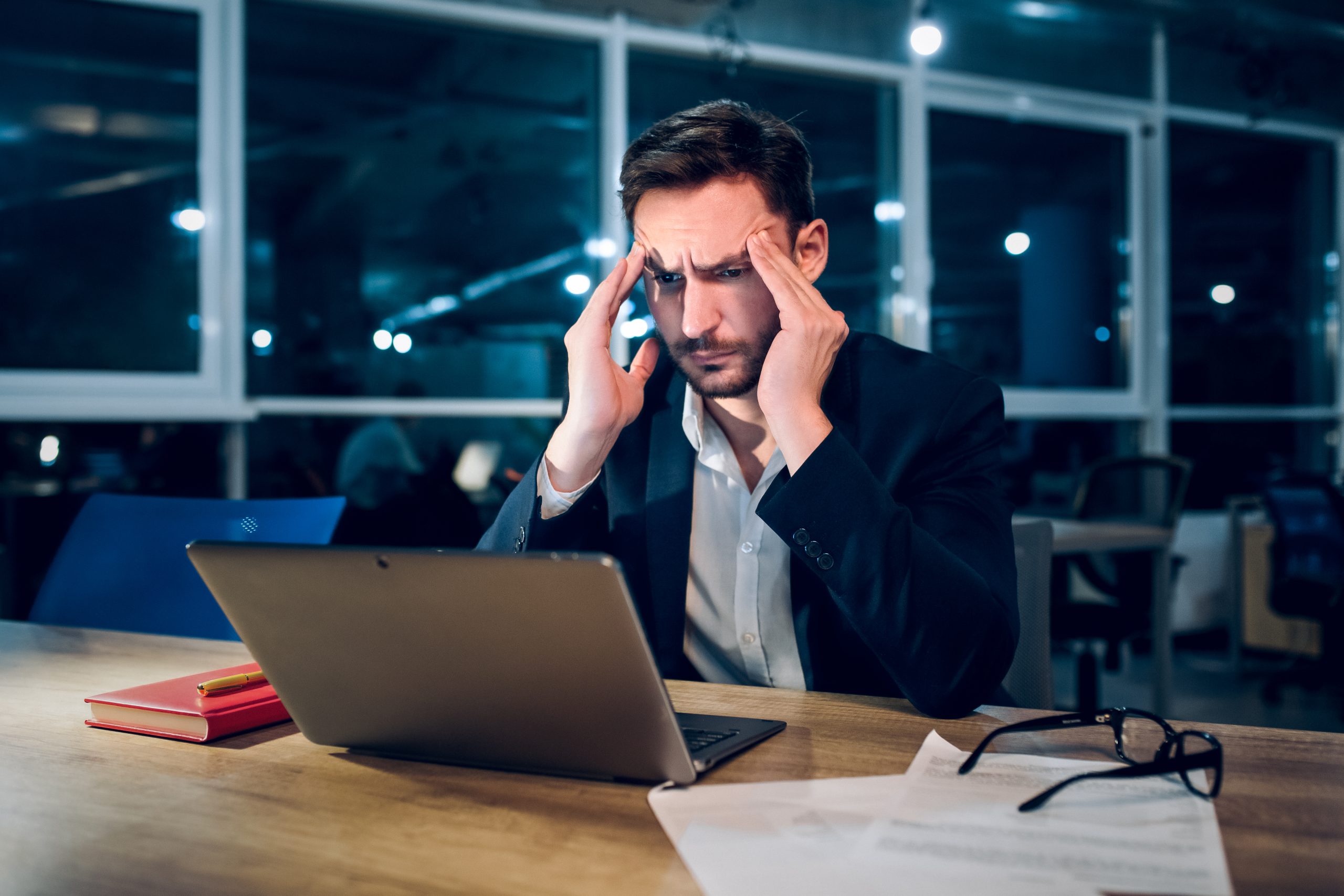 Strugling Businessman