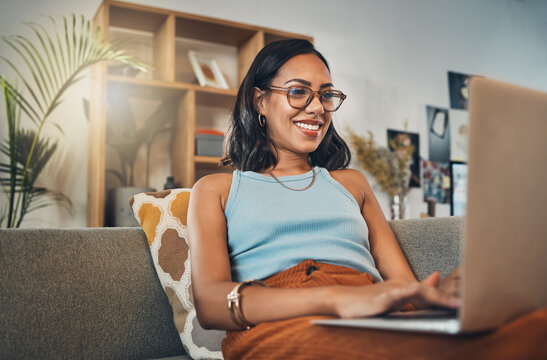 Woman on her laptop
